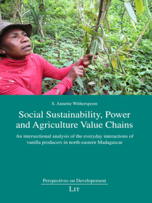 cover image of Social Sustainability, Power and Agriculture Value Chains